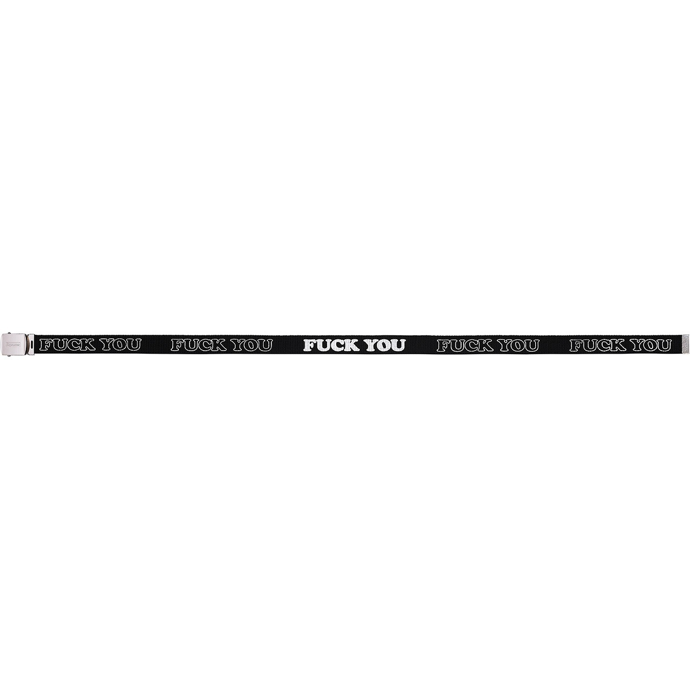 Supreme/HYSTERIC GLAMOUR Fuck You Belt view 5